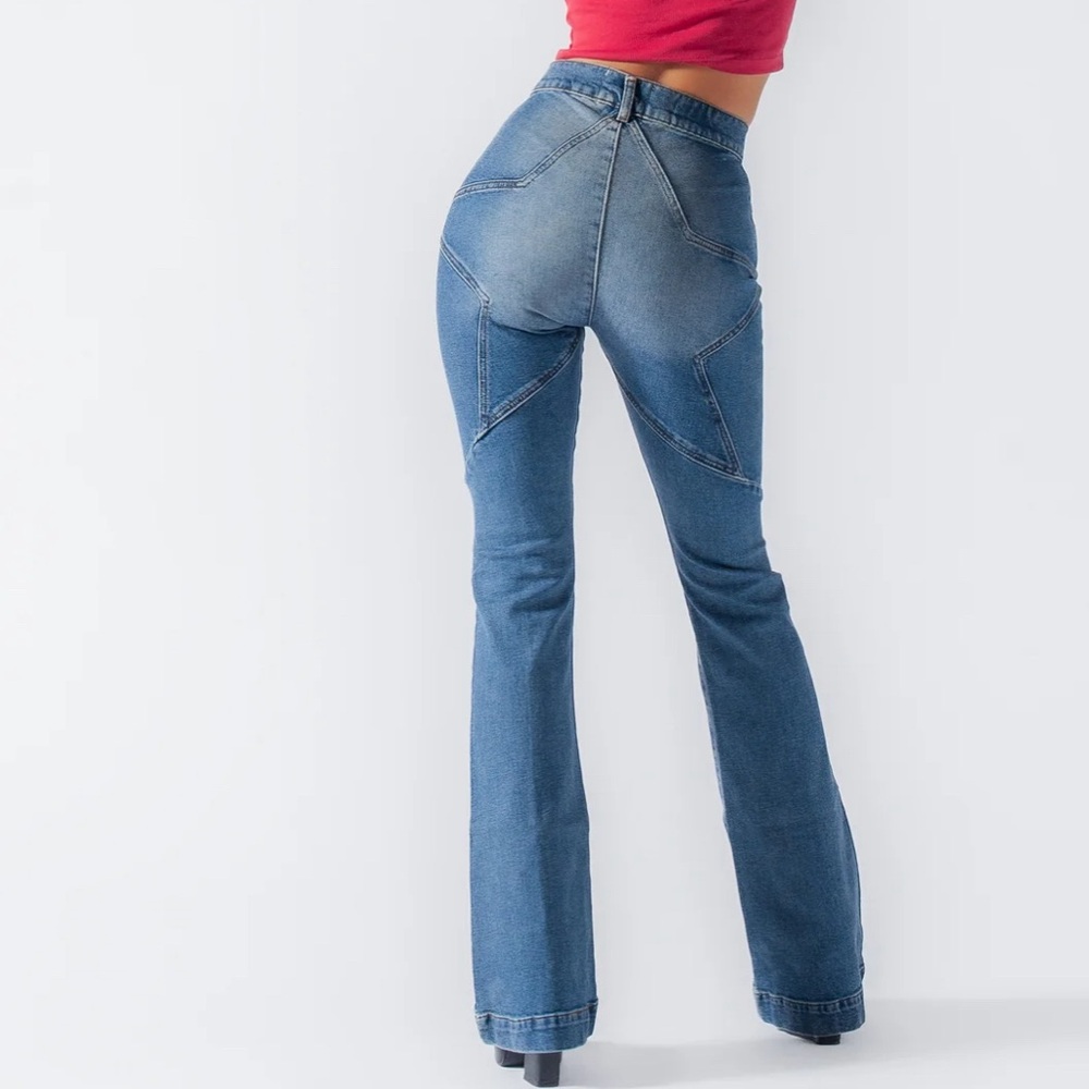 Revice Venus Flares-Star Jeans